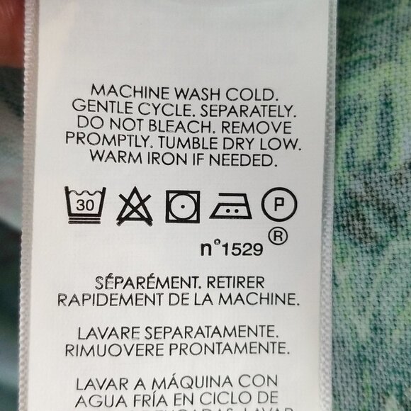 RALPH LAUREN Slim Fit Tropical Button Down Shirt - Picture 6 of 7